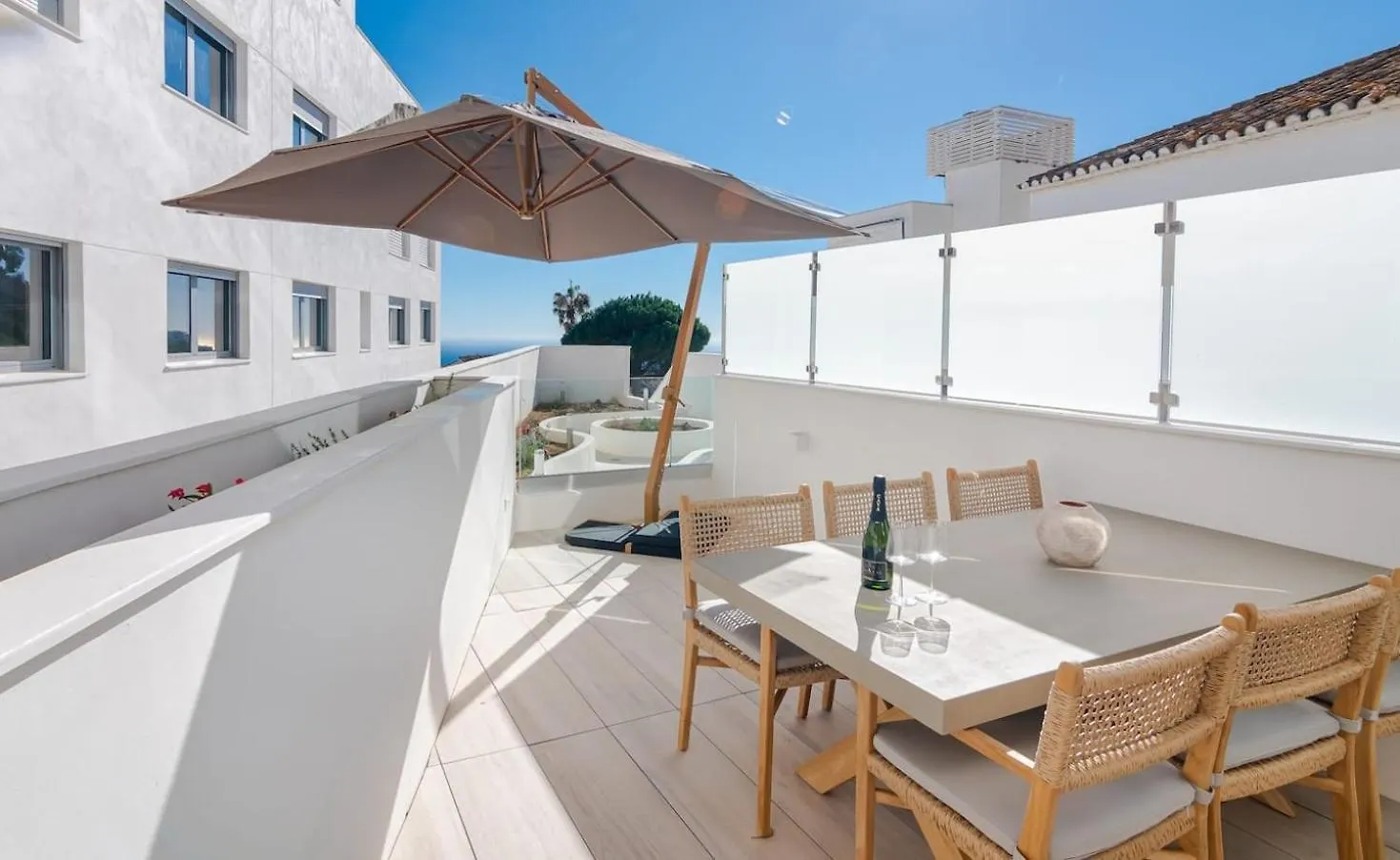 Luxury New Boho Style Apartment In Mijas Pueblo!